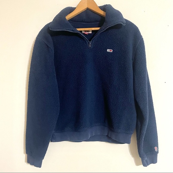 Tommy Jeans Cozy Half-Zip Sweater - Picture 7 of 13